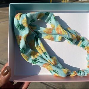 Pineapple Print Kids Headband